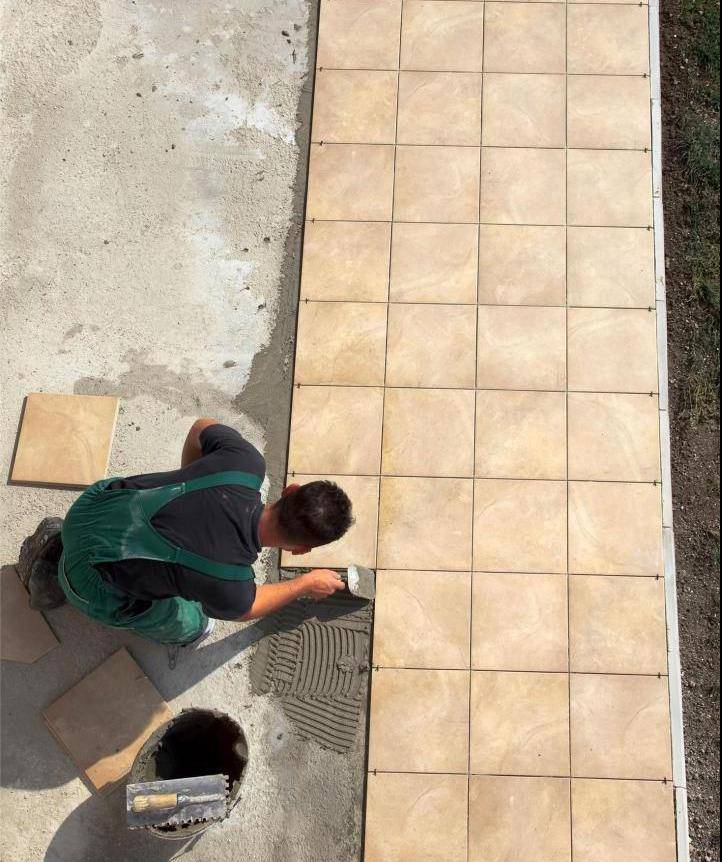 Pose de carrelage